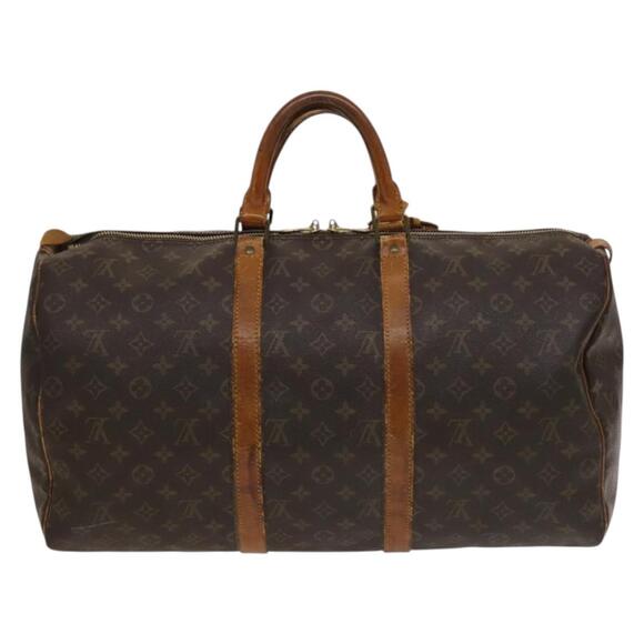 LOUIS VUITTON Monogram Keepall 50 Boston Bag M41426 - Picture 3 of 16